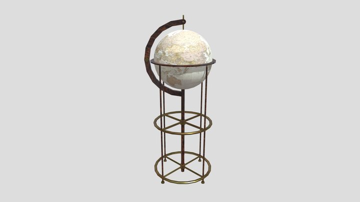 Globe Fin 3D Model