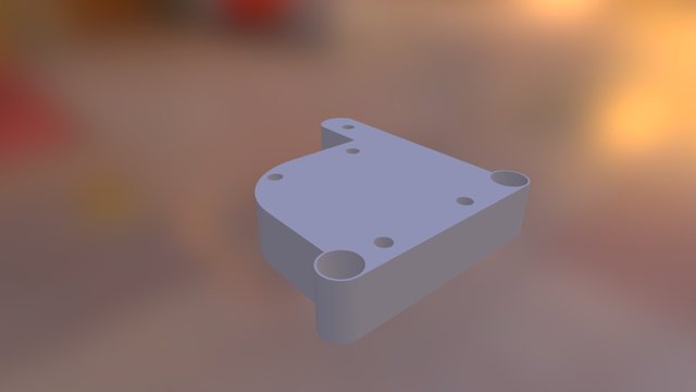 3dp Part Rear 3D Model