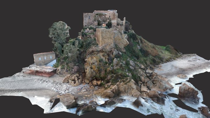 Castel di Tusa - Modello speditivo 3D Model