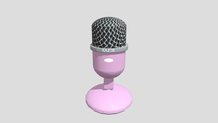 Microphone 3D Model