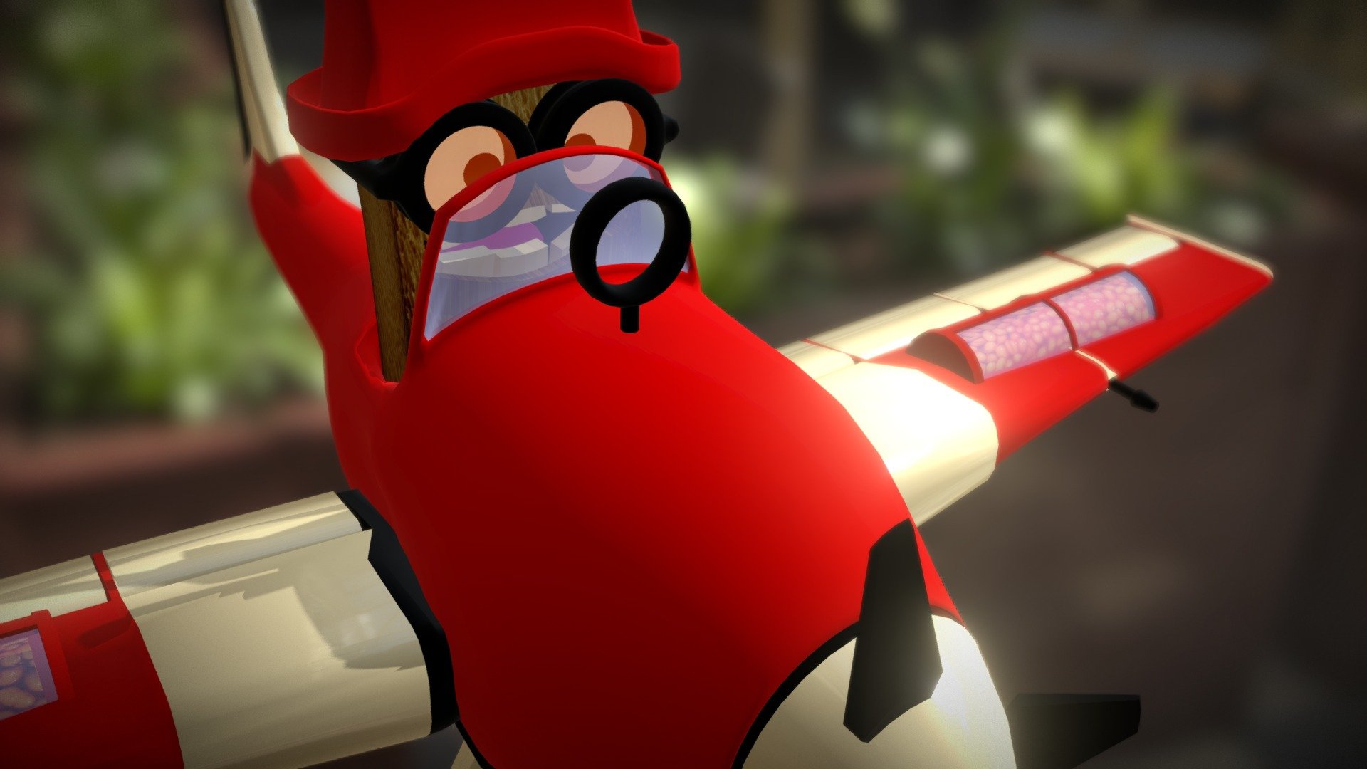 Baked Bean Baron 3D model by ccworkfloor [a3bcdfa] Sketchfab