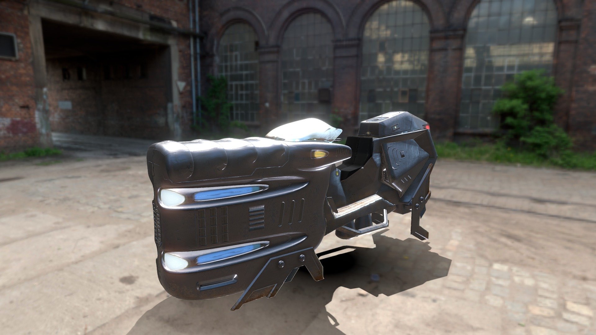 Cyberpunk: HB1-SledgeHammer HoverBike