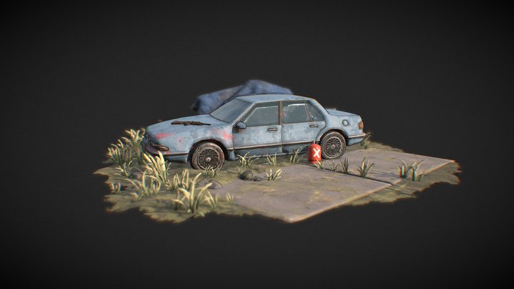 BlueRuin / Dwights Car 3D Model