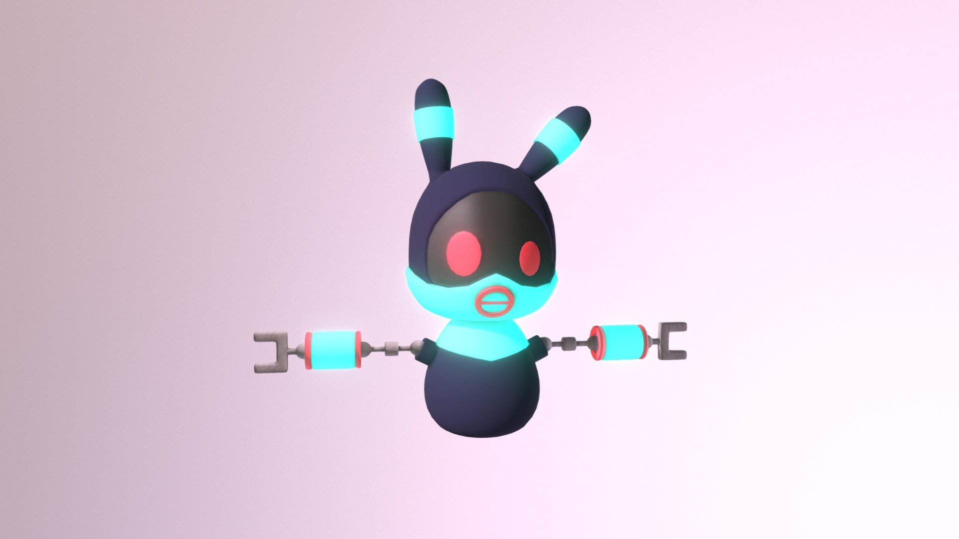 Robot Bunny T Spin