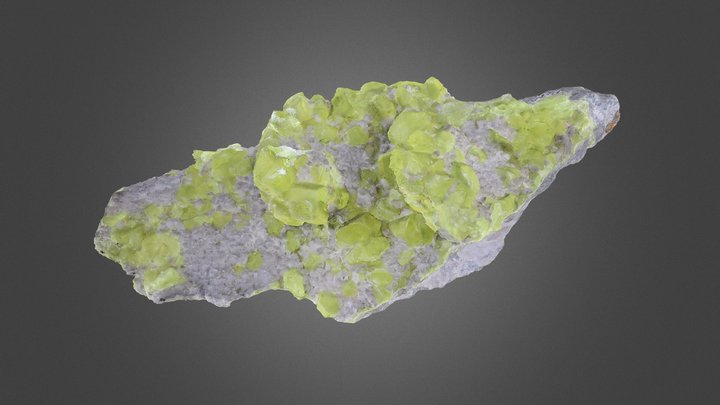 Sulfur 3D Model
