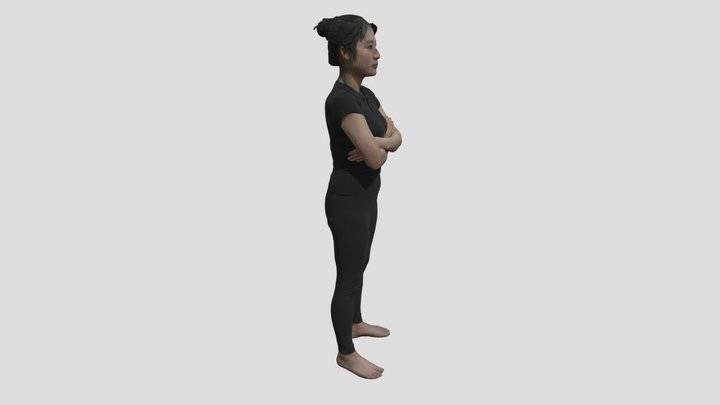 Human Body Scan for Clothing 3D Model