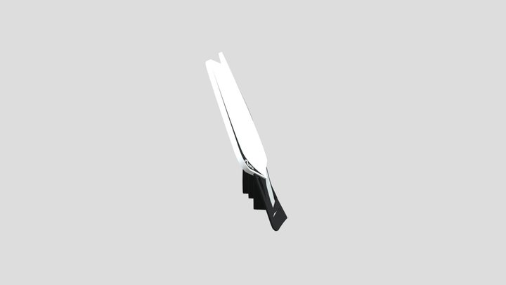 V-Face Headlight 3D Model