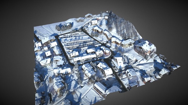 Silvaplana Surlej 3D Model