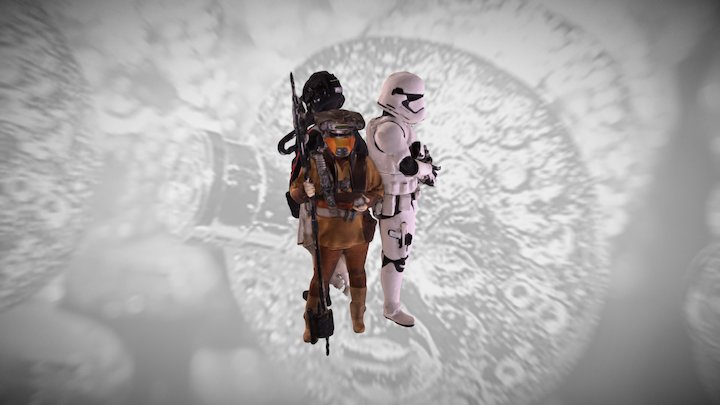 Boushh, Trooper, Tie Fighter – Modelo 3D gratuito STL