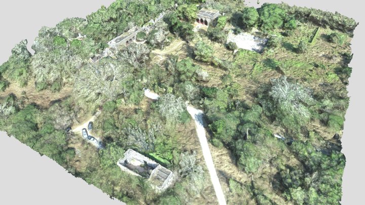 Misnebalam Hacienda, Merida, Yucatan, Mexico 3D Model
