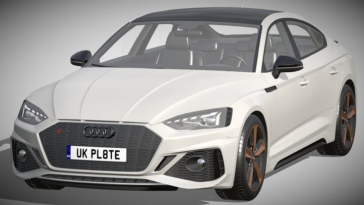 Audi RS5 Sportback 2020 3D Model