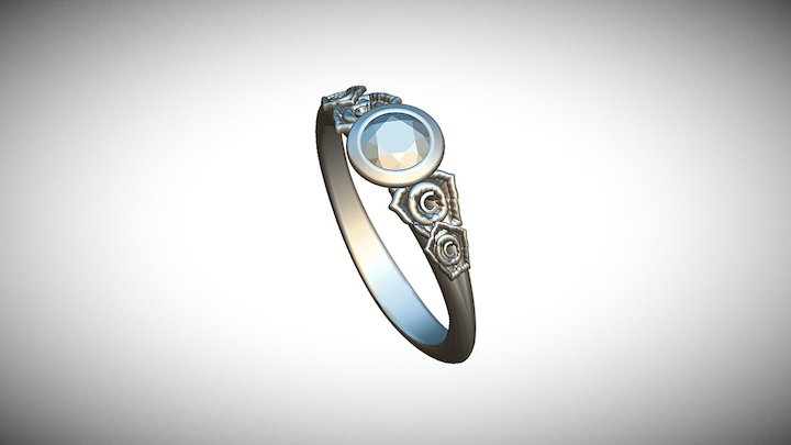 The Rose Ring 3D Model