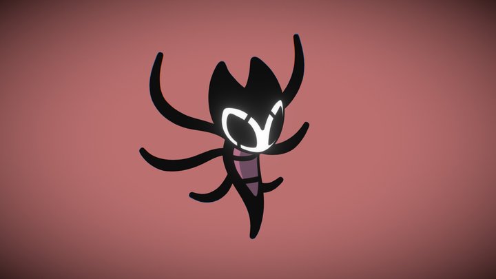 Hollow Knight Grimmchild Animation 3D Model
