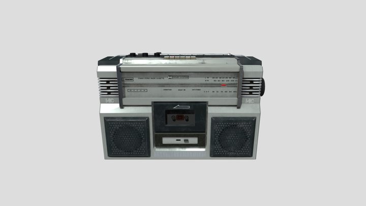 3T13Radio 3D Model