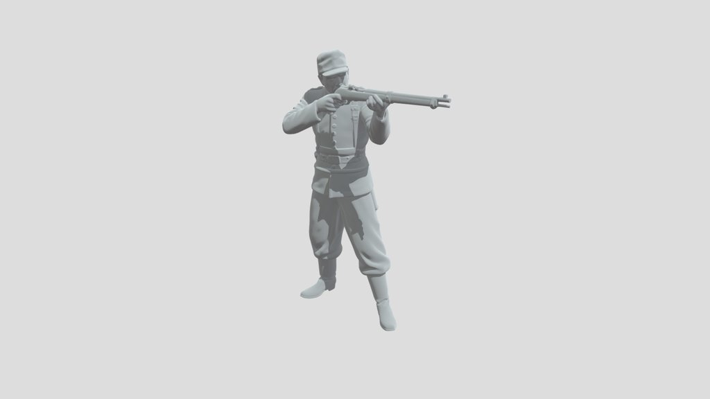 Infantry Soldier in 1895