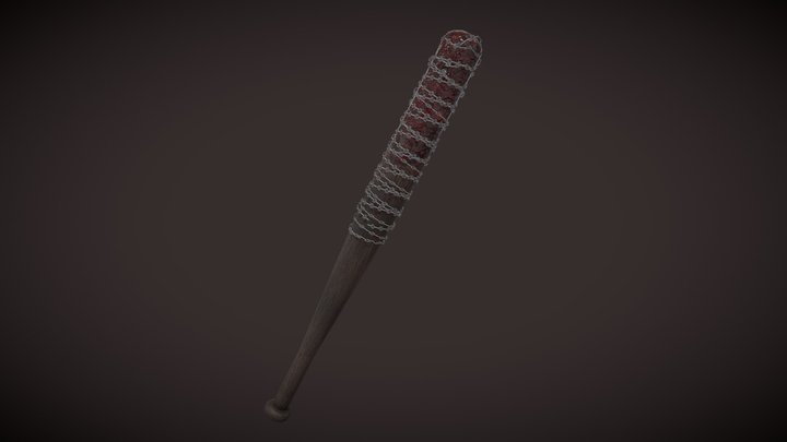 (FREE) Lucille - The Walking Dead 3D Model