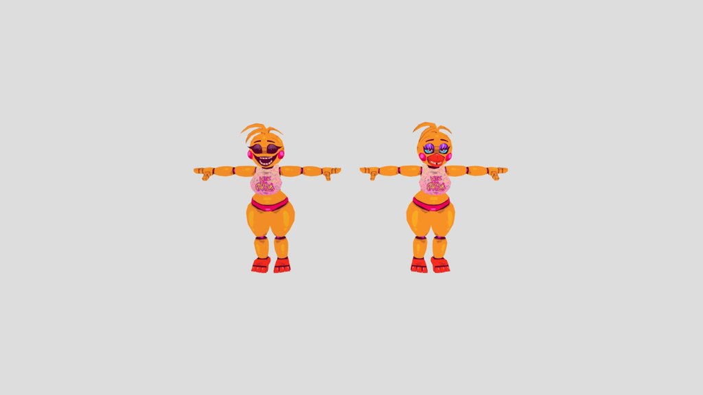 Retro toy chica