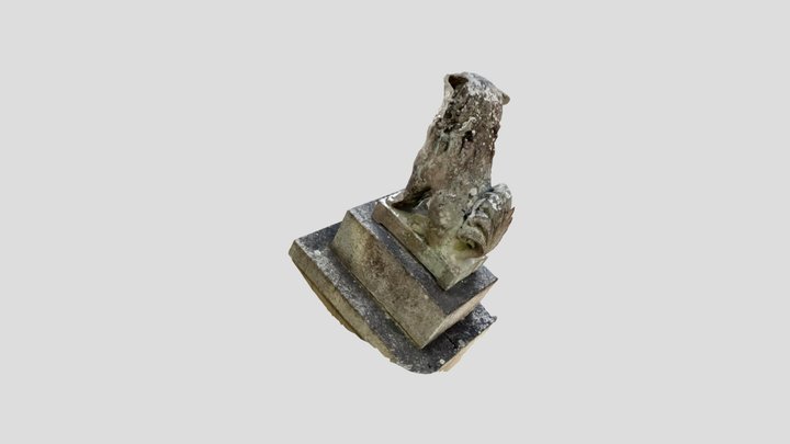 丹波佐吉の狛犬 3D Model