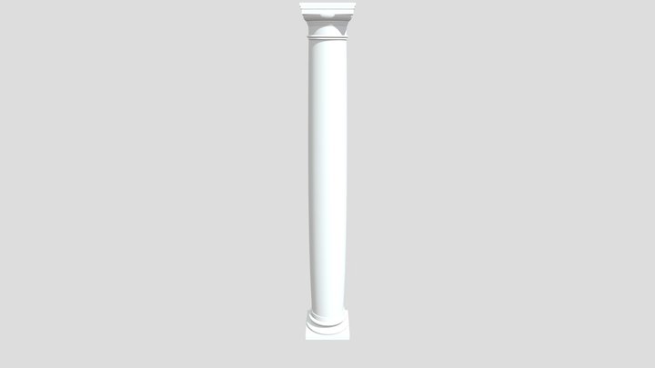 Columna Toscana 3D Model