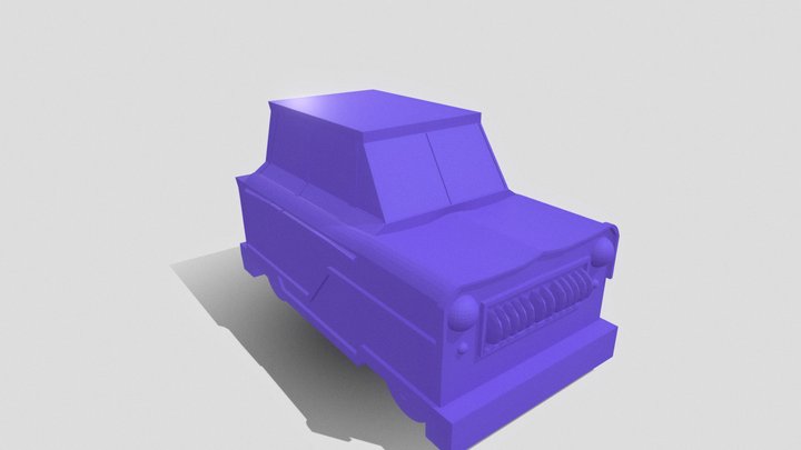 INCREDIBLES CAR 3D Model