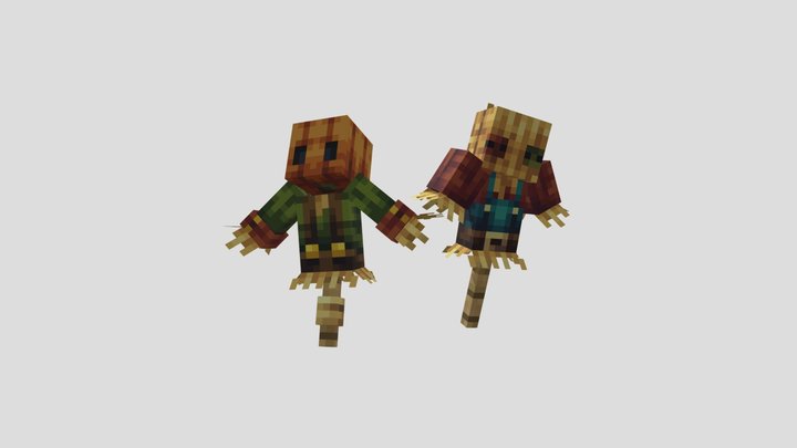 Scarecrows 3D Model