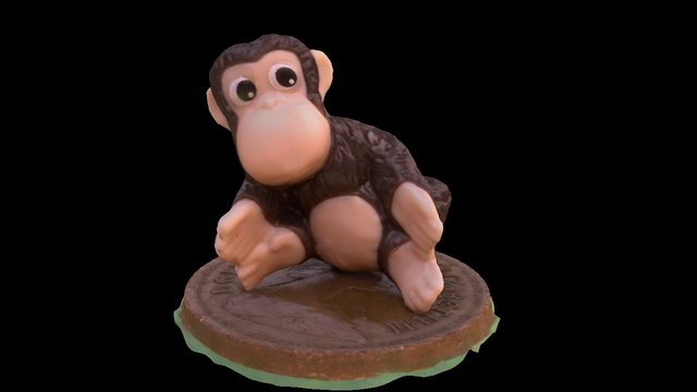 Monkey figurine 3D Model