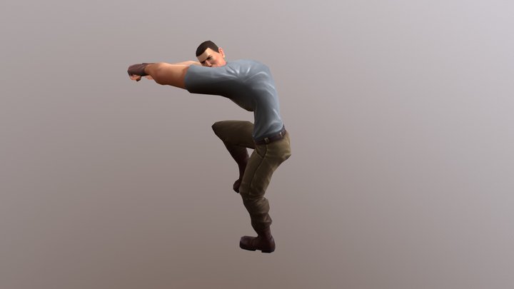Dancer (Танцор "Диско") 3D Model