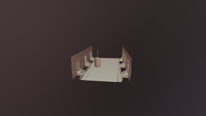 Uni_CT4APP_Wk09_Waters-Of-Mars-Ending-Scene_WIP 3D Model