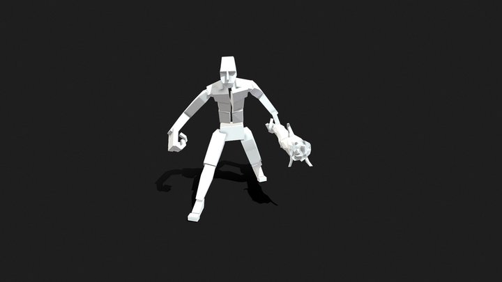4 Giant 3D Model