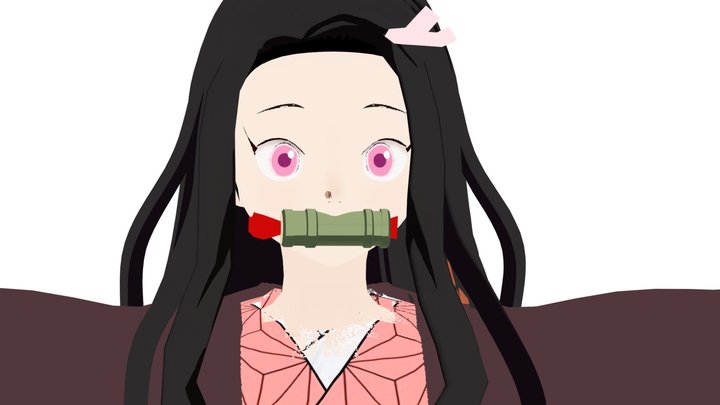 Nezuko Demon Slayer, 3D models download