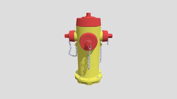 HW [XYZSchool] Detailing Fire Hydrant 3D Model