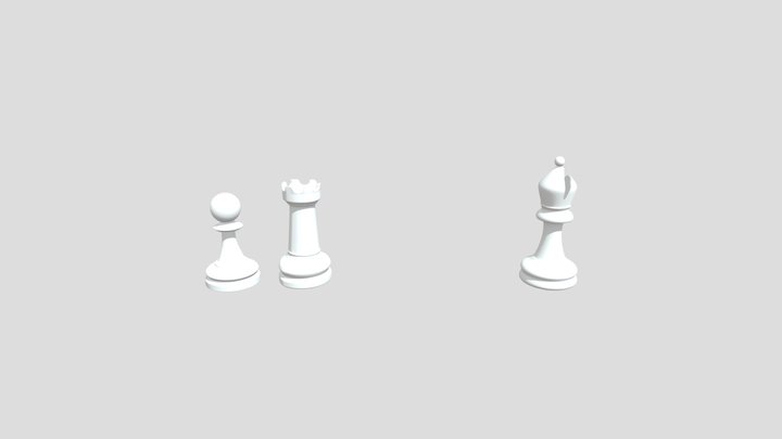Avaliação 1° bimestre - Modelagem 3D - 3º sem 3D Model