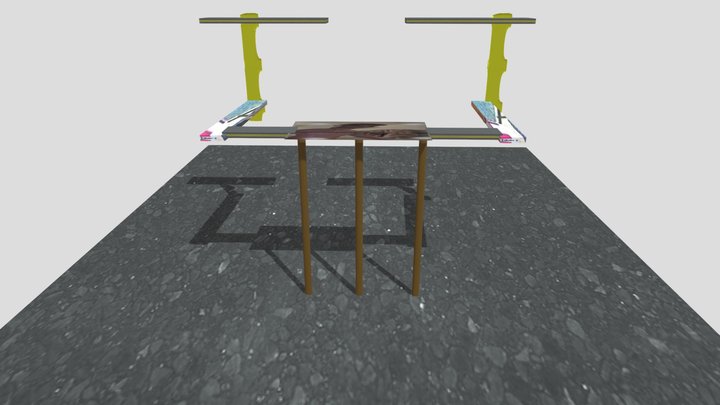 stupid tug of war thing 3D Model