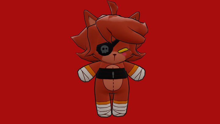 Fexa plush 3D Model