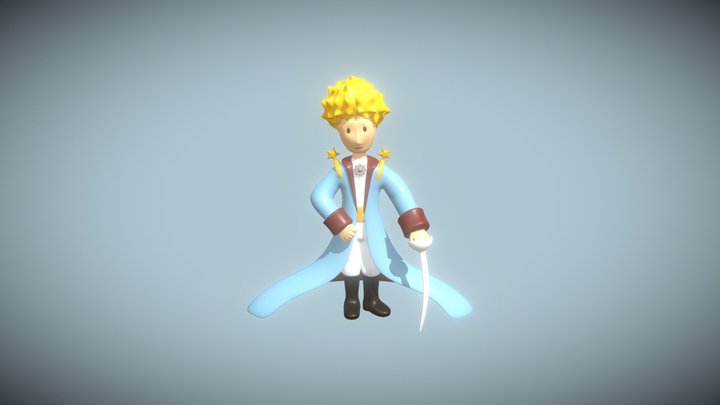 Little Prince 3D Model