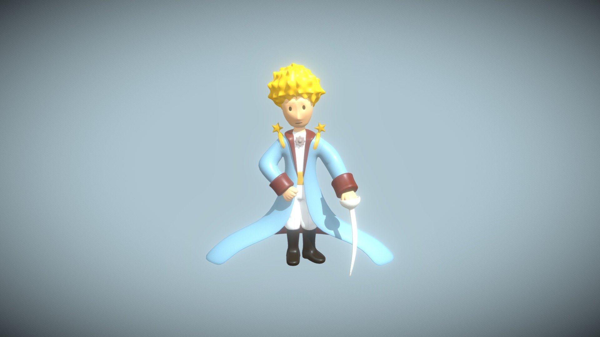 Little Prince - Buy Royalty Free 3D Model By Blenduffo (@Blenduffo)  [A3Cb866]