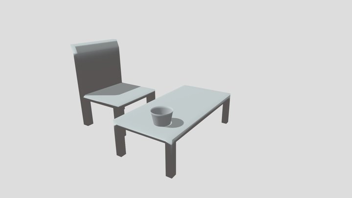 Coffee table 3D Model