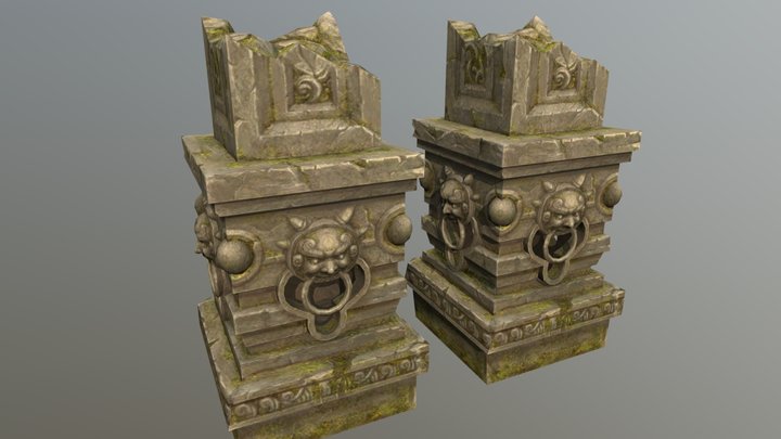 Stone 3D Model