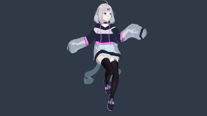 Jynzie + Motion [Glitched] 3D Model