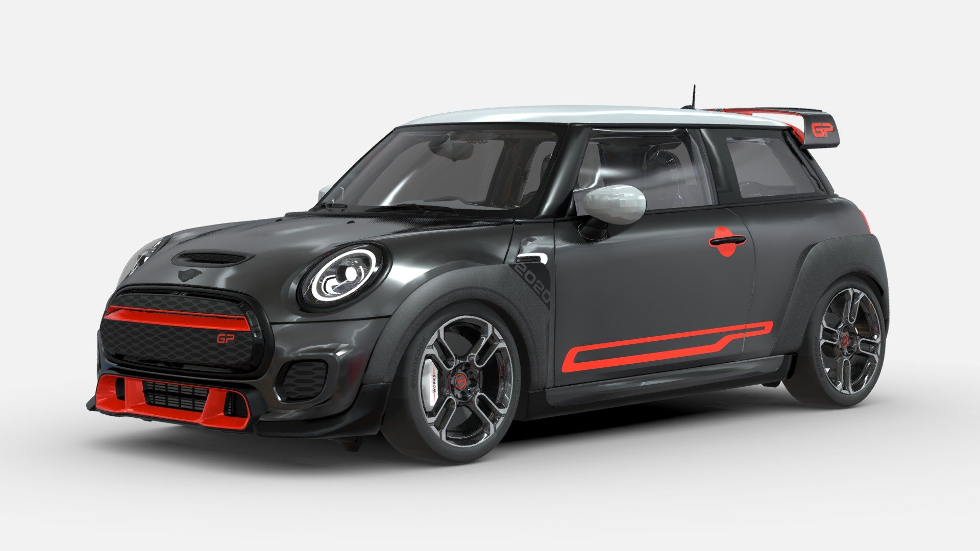 3d model Mini Cooper JCW GP - Buy Royalty Free 3D model by zizian ...