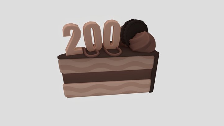 Cake 3D Model