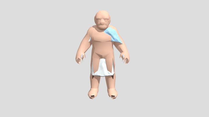 Romain_walk 3D Model