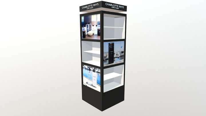 Charlotte Rhys - Tower Display 3D Model