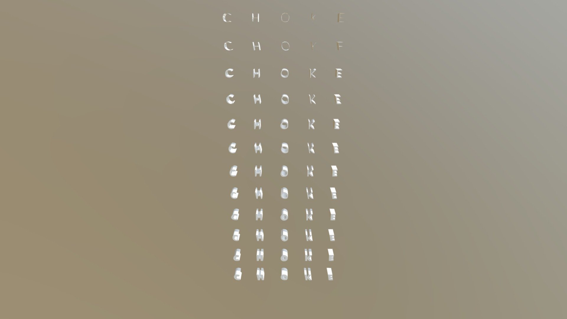 Pink- Choke-3D