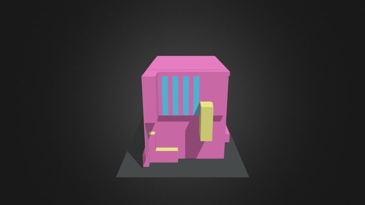 Stairs of Squid Game by HMZ (SELL 10e) 3D Model
