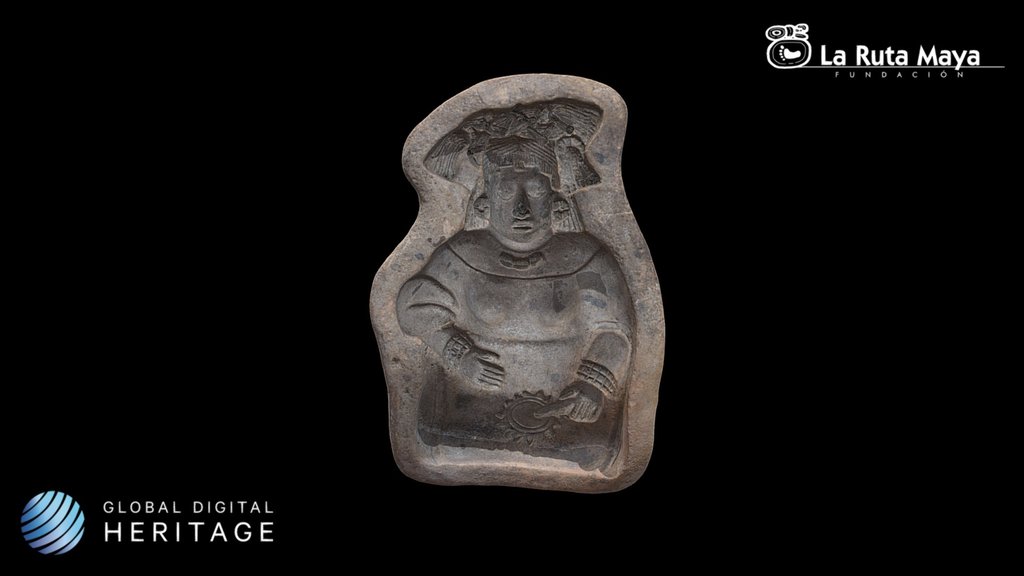 Mold with the image of a Woman