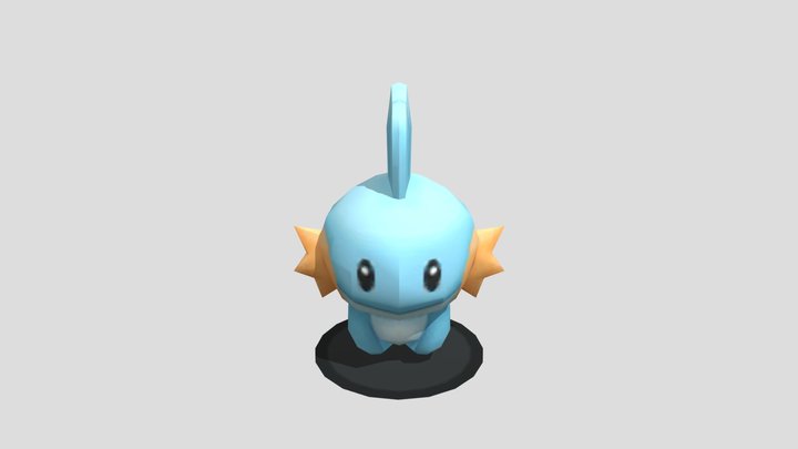 [Pokemon OR/AS] Mudkip Doll – Modello 3D gratuito STL