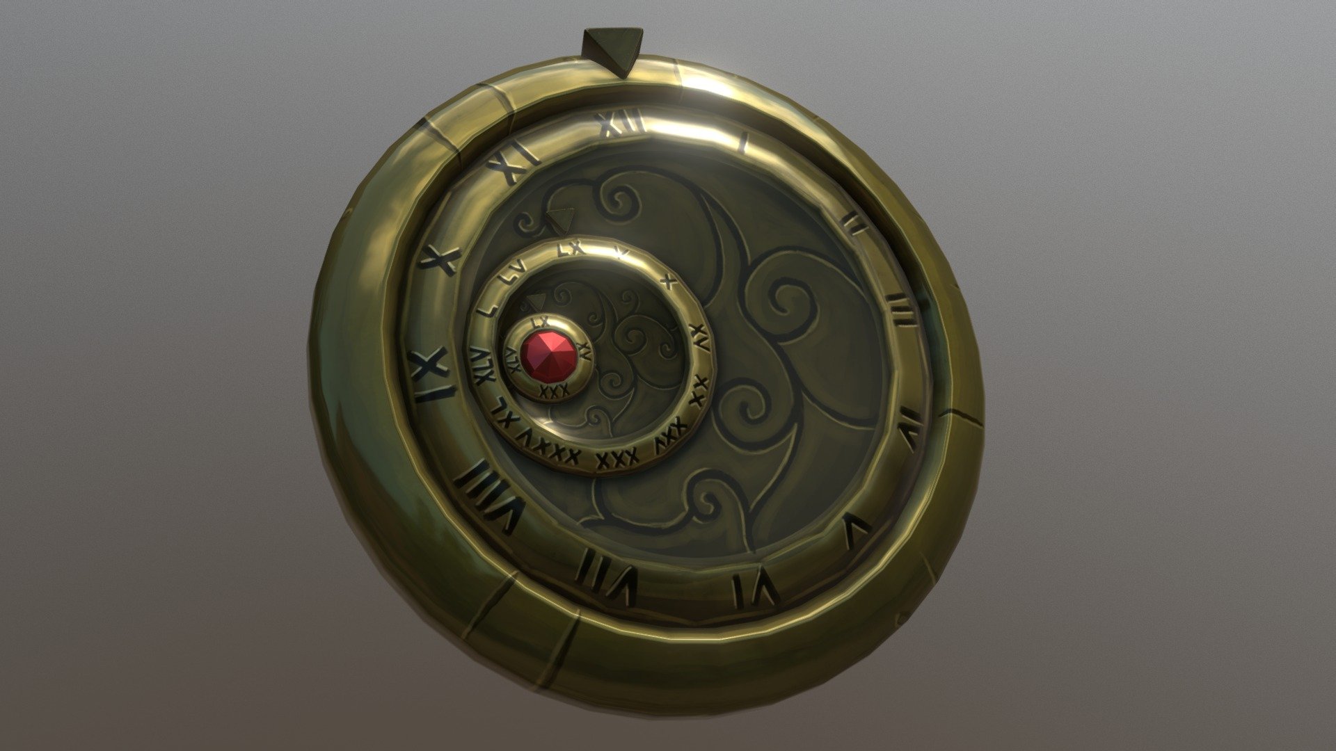 Rotational Clock Design - 3D model by George Smith (@MrDinosaur ...
