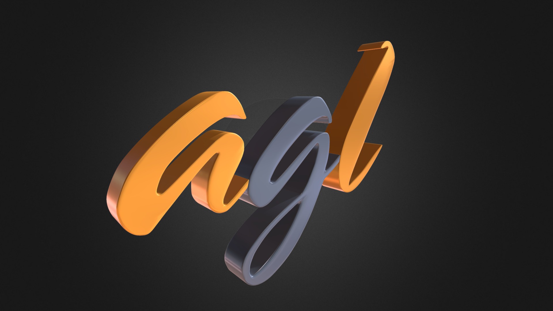 AGL Logo 3D model by devabrata.sinha devabrata.sinha a3d4d9c