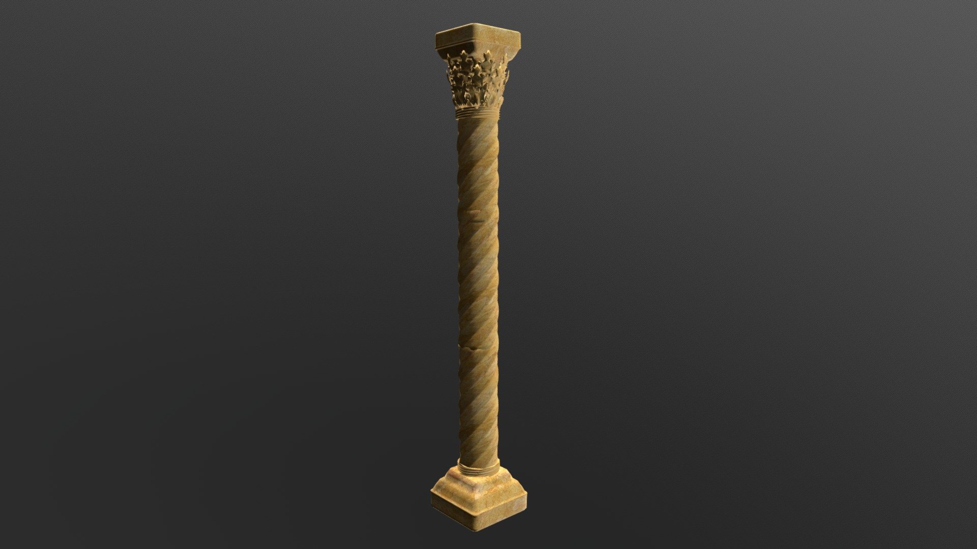 Colonna corinzia spirale